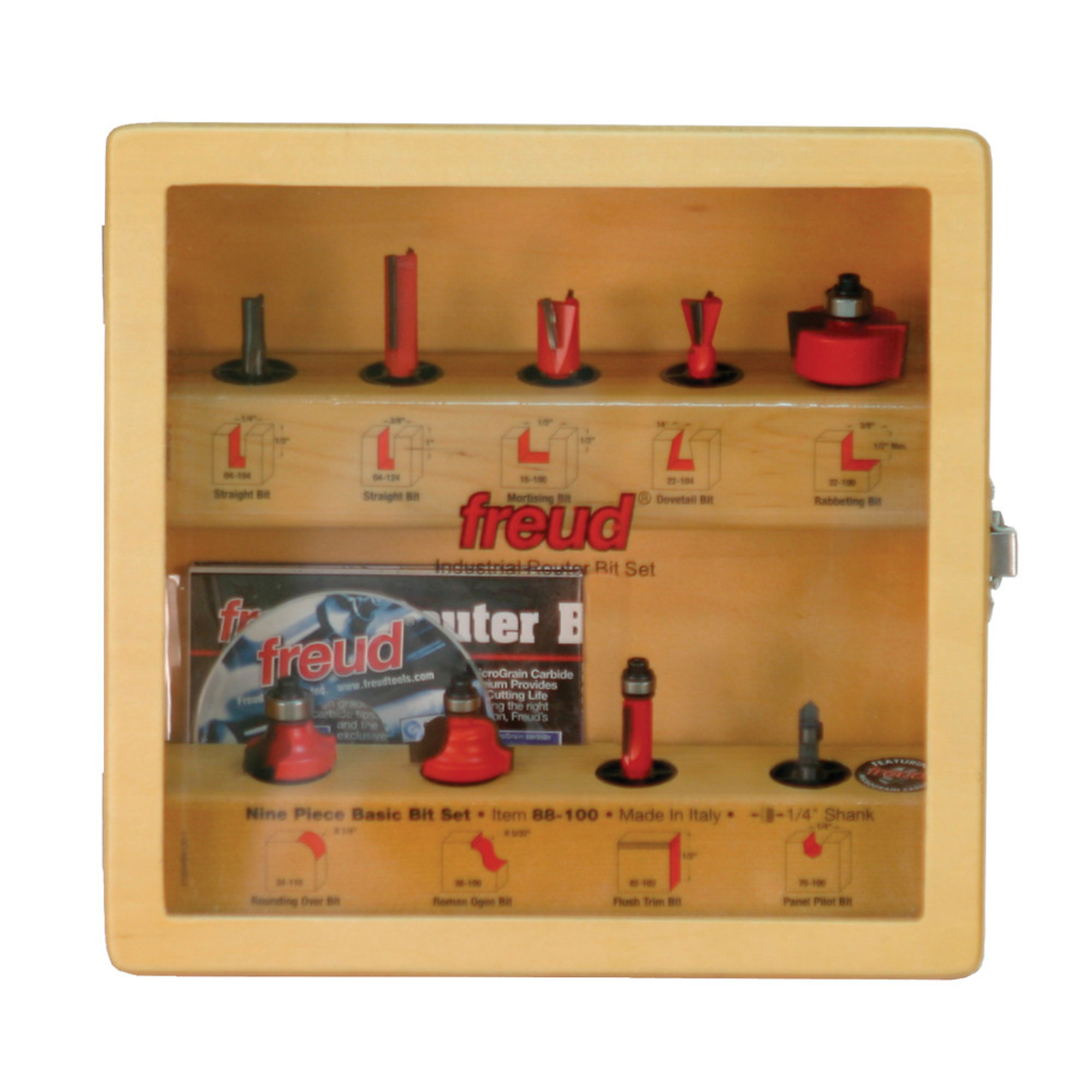Diablo 25/64in. Dia. Keyhole Router Bit, 1/4in. Shank, Model# 70-104